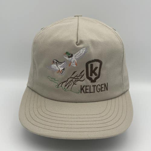 Vintage Keltgen Duck Snapback Seed Farm Hat Cap