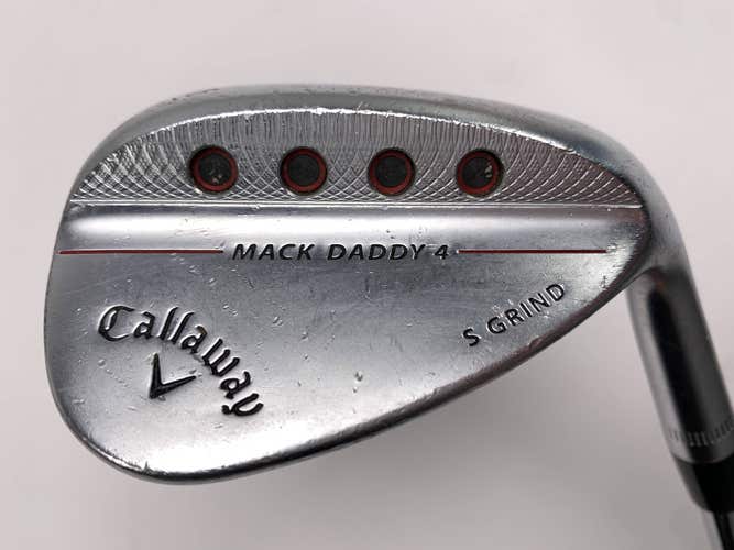 Callaway Mack Daddy 4 Chrome Wedge 56* 10 Dynamic Gold S200 Tour Issue Wedge RH