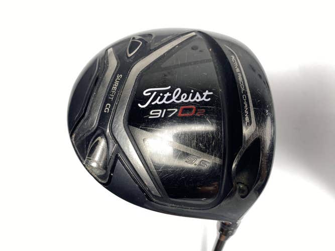 Titleist 917 D2 Driver 9.5* Mitsubishi Rayon Diamana Red M+50x5ct 50g Regular RH