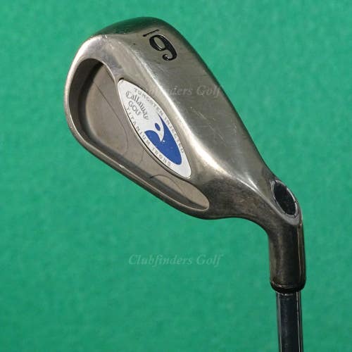 Callaway Original Hawk Eye Single 6 Iron Constant Weight Rifle Steel Regular