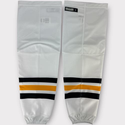 Pro Stock New CCM XL Wilkes-Barre/Scranton Penguins Away White Hockey Socks