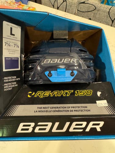 NEW Bauer Reakt 150 Adult Large Navy