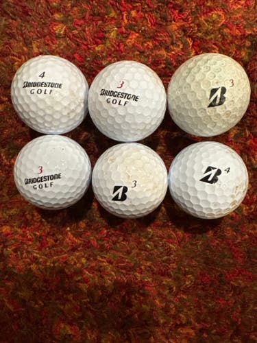 Bridgestone Balls 6 Pack
