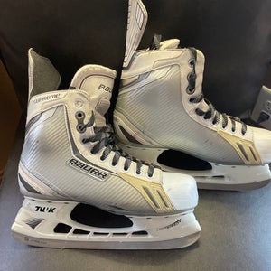 Bauer Supreme One.6 LE Limited Edition WHITE OUT sz 9