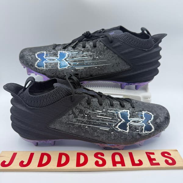 Under Armour Blur 2 MC Suede Football Cleats Black 3027978 