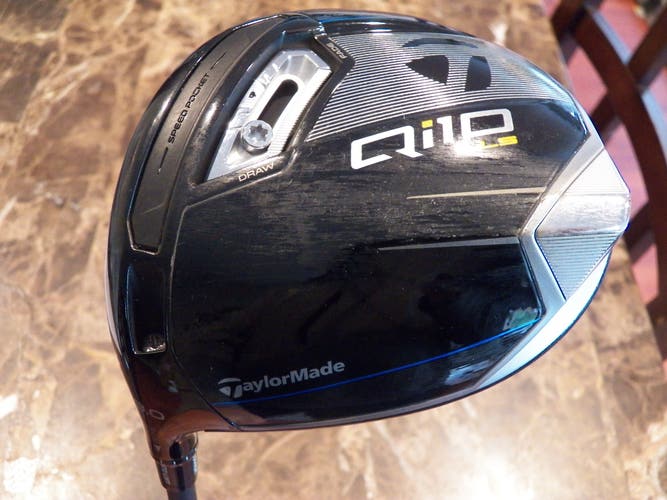 LEFT HAND TAYLORMADE QI10 LS 9* DRIVER GRAPHITE KUROKAGE 60G REGULAR FLEX