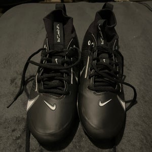 Black Men's Size M 9.0 (W 10.0) Youth Nike Vapor edge pro 360 Molded Cleats Cleats (Used)