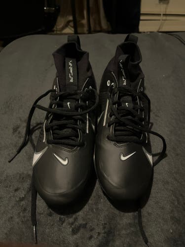 Black Men's Size M 9.0 (W 10.0) Youth Nike Vapor edge pro 360 Molded Cleats Cleats (Used)