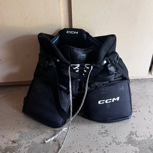 Senior Medium 2024 CCM F9 Hockey Goalie Pants (Used)