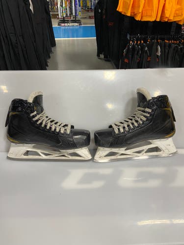 Used Bauer Supreme S29 Size 8 D Goalie Skates