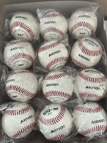 Wilson Baseballs 12 Pack (1 - 10 Dozen) (New)