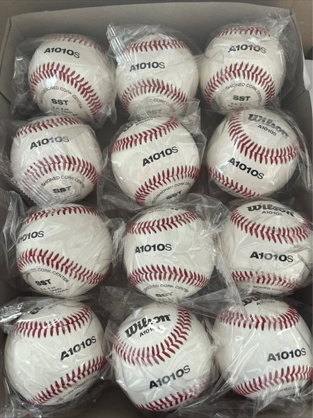 Wilson Baseballs 12 Pack (1 - 10 Dozen) (New)