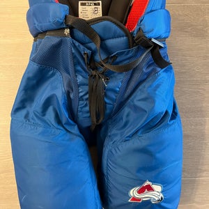 CCM HP45 Pants Large Blue - Colorado Avalanche Pro Stock (Used)