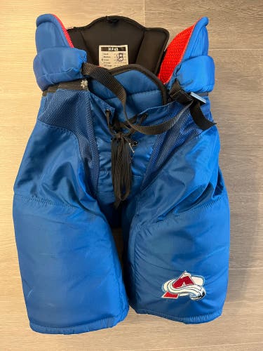 CCM HP45 Pants Large Blue - Colorado Avalanche Pro Stock (Used)