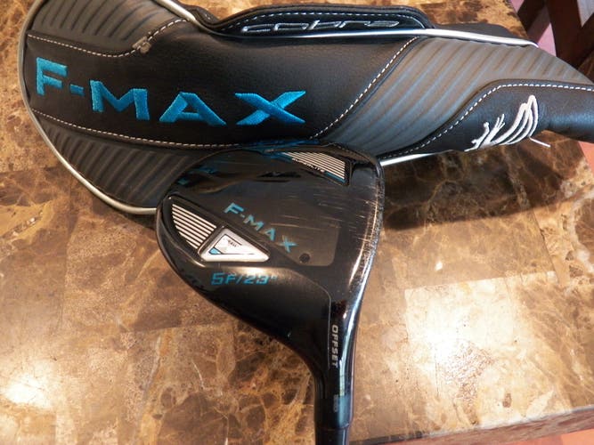 RIGHT HAND COBRA F-MAX OS FAIRWAY 5-WOOD (23) GRAPHITE PROFORCE V2 STIFF