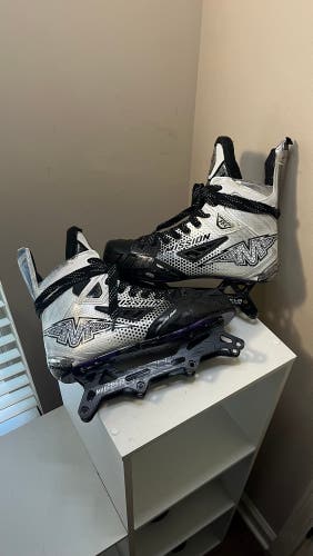 Mission Inhaler FZ-1 Inline Hockey Skates Size 9D