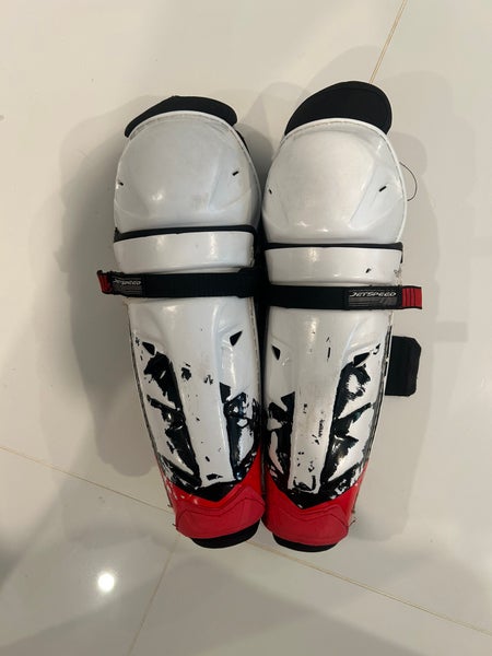 Junior CCM Jetspeed FT485 12" Shin Pads (Used)