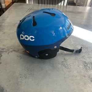 Unisex Medium/Large POC Artic SL Spin Helmet (Used) FIS Legal