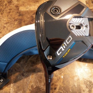 NEW LEFT HAND TAYLORMADE QI10 TOUR GOLF FAIRWAY 3-WOOD GRAPHITE TENSEI BLUE REG