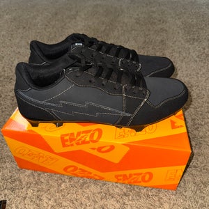 NIB Phantom Black Enzo Cleats.  Size 14 NEW!