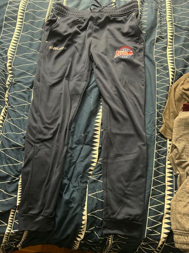 Blue Large Men's BauerBoston Jr Rangers Pants (Used)