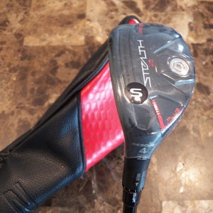 NEW LEFT HAND TAYLORMADE STEALTH 2 PLUS RESCUE 4-HYBRID 22* KAI'LI 85 STIFF