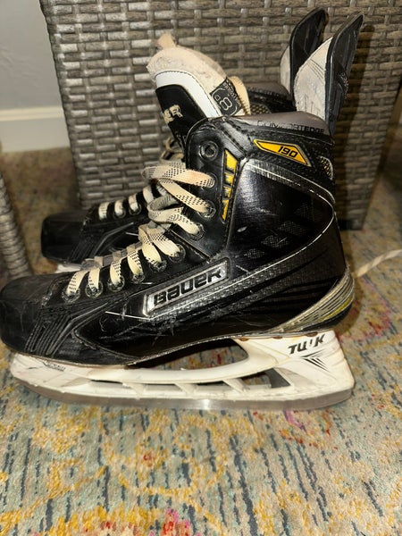 Bauer Supreme 190 Hockey Skates Regular Width 8 (Used)