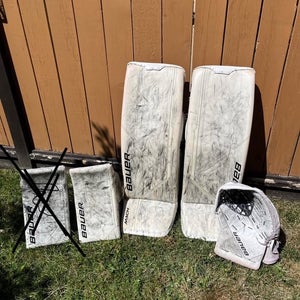 35"  Bauer Mach Regular Goalie Full Set