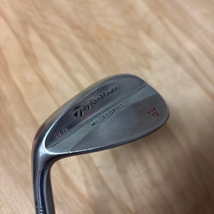 Men's TaylorMade MIlled Grind Left Hand Wedge Regular Flex 56 Degree (Used)
