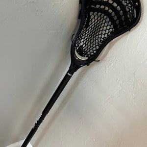 Lacrosse stick Stx all black Adult STX Stick (Used)