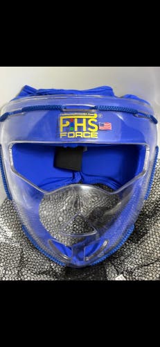 (New) Field Hockey Face Mask Clear Force Transparent Penalty Corner Protection