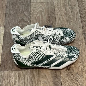 Adidas Adizero Electric II Football Shoes Cleats Green White IH8568 Men's Sz 9