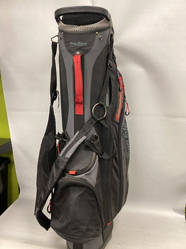 Used Tour Edge 6 SLOT STAND BAG Mens Stand Bag Black 11851-S000036628