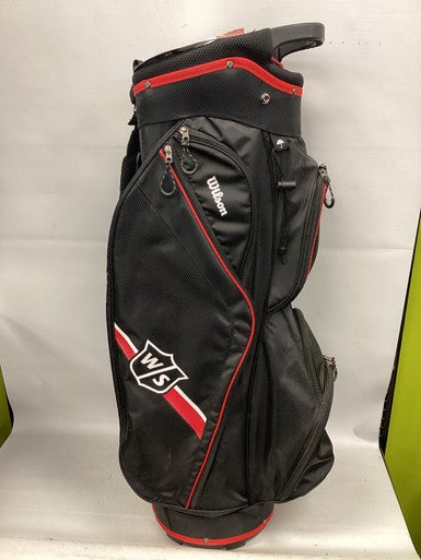 Used Wilson WS LITE 2 Mens Cart Bag Black 11851-S000036625