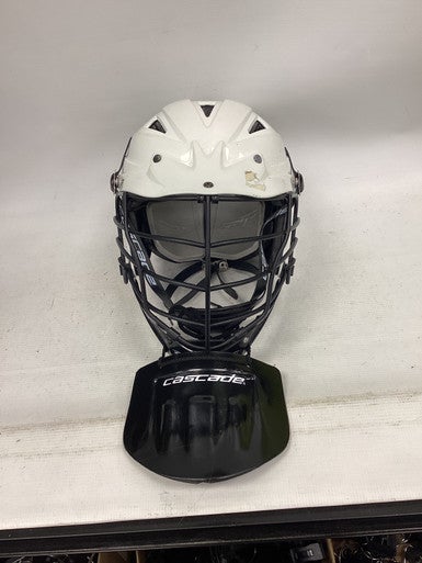 Used Cascade CPV-R Lacrosse Helmet White M/L 11851-S000036619