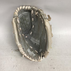 Used Rawlings HIGHLIGHT SERIES BB/SB Glove RH Throw Grey 10 1/2" 11851-S000036587
