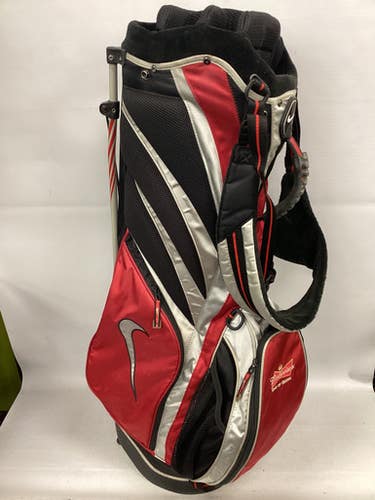 Used Nike 6 SLOT BUDWEISER STAND BAG Mens Stand Bag Red 11851-S000036654