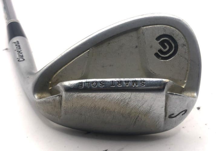 Cleveland Smart Sole Sand Wedge SW Traction Steel Shaft Mens RH *Good*