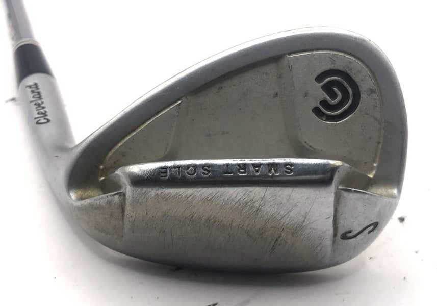 Cleveland Smart Sole Sand Wedge SW Traction Steel Shaft Mens RH *Good*