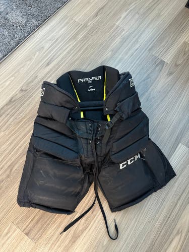 Senior Medium CCM Premier Pro Hockey Goalie Pants (Used)