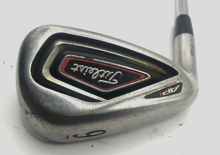 Left Handed Titleist Ap1 716 9-Iron True Temper XP 90 R300 Regular Steel *Good*