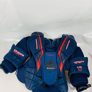 Medium Vaughn VE8 Pro Carbon Goalie Chest Protector Pro Stock (Used)