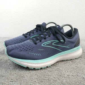 Brooks Glycerin GTS 19 Womens Size 9 Running Shoes Blue Trainers Low Top
