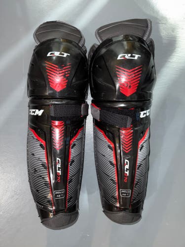 Senior CCM QuickLite 270 14" Shin Pads (Used)