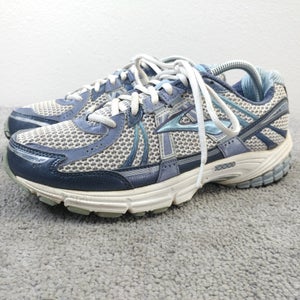 Brooks Adrenaline GTS 12 Womens Size 11 Extra Wide 2E Running Shoes Blue White
