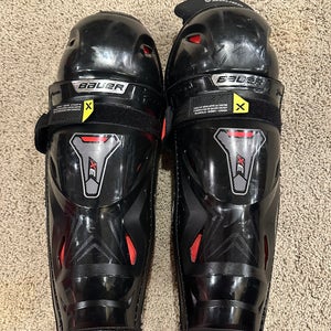 Intermediate Bauer Vapor 3X 14" Shin Pads (Used)