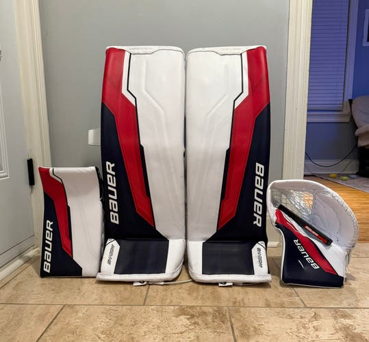35" 2025 Bauer Flylite Regular Goalie Full Set Pro Stock (New)