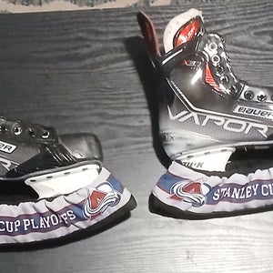 2021 Bauer Vapor X3.7 Hockey Skates Pro Stock used by J. T. Compher in the 2021 Stanley cup playoffs