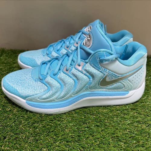 Nike KD 17 "Christmas" Aquarius Blue Glacier Basketball Shoes 10.5 FZ1525-400