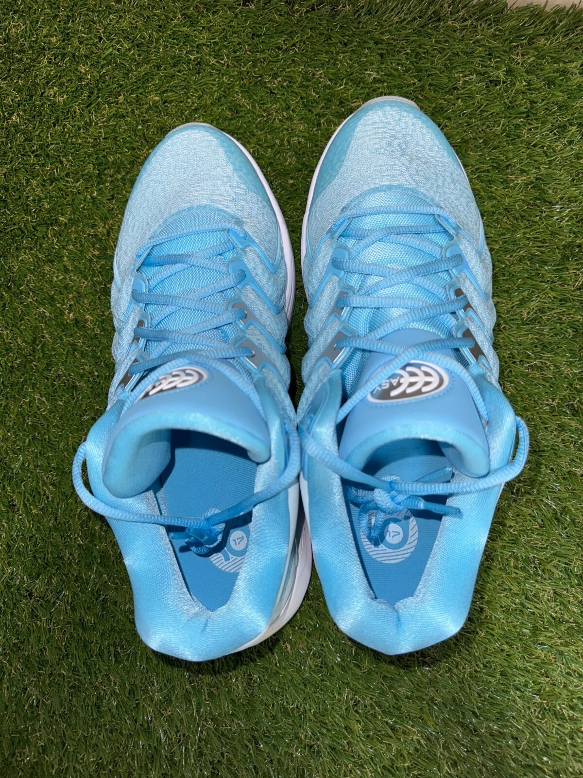 Nike KD 17 \'Christmas\' Blue White Basketball Sneakers Men\'s 12 FZ1525-400 No Box Nike Men main image 3